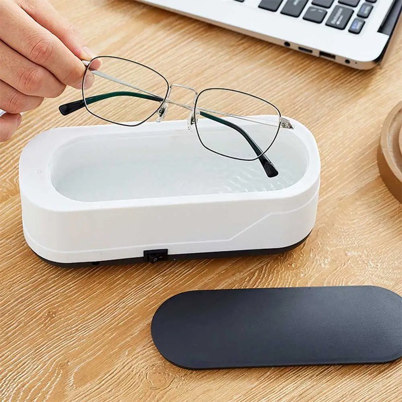 Sonic Jewelry Cleaner- 45 Khz Professional Portable Glasses Cleaner Machine