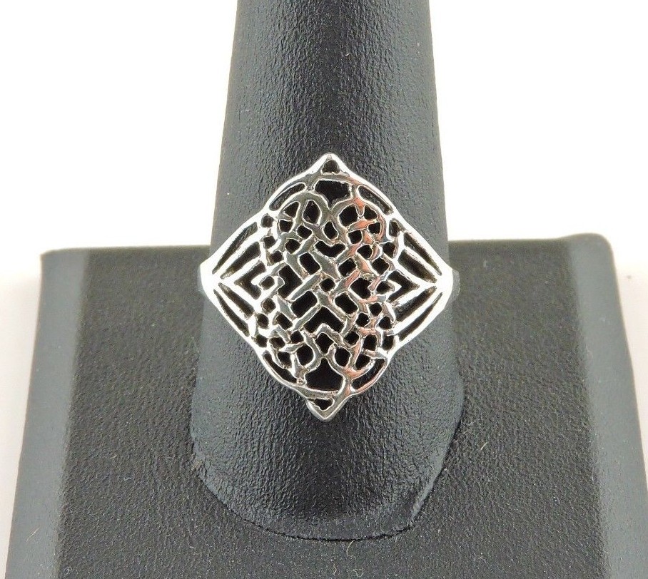 Sterling Silver Celtic Endless Knot Ring