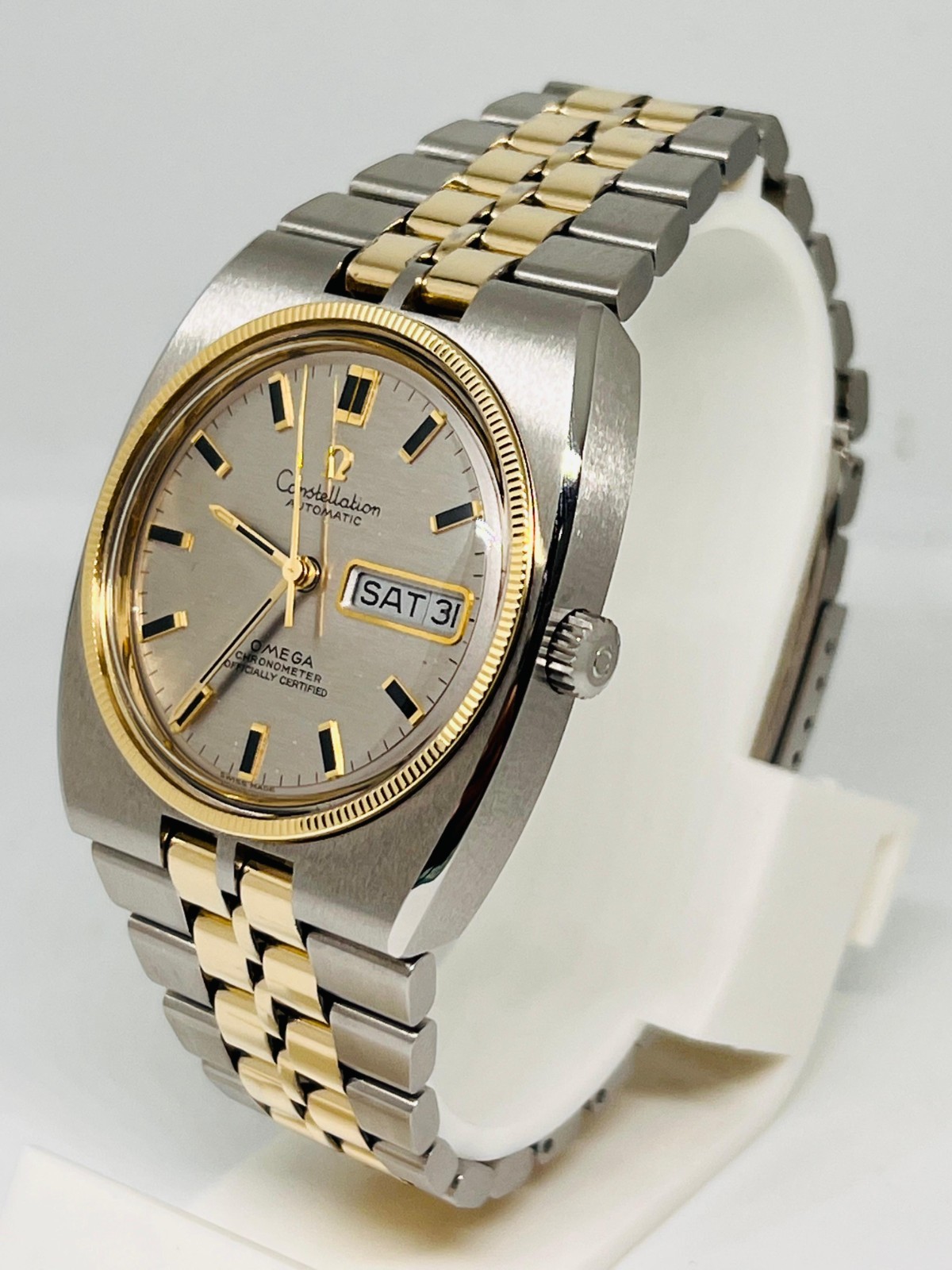 Vintage Omega Constellation Chronometer C-Shape Automatic Men’s Wristwatch