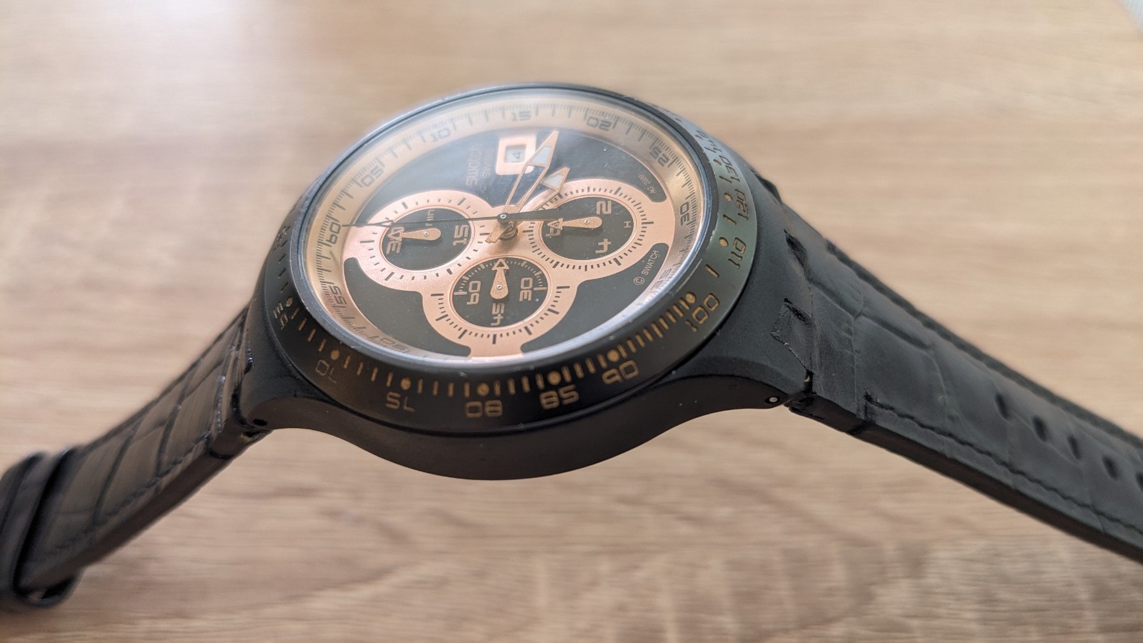 Swatch SVGB402 Automatic Chronograph Swiss Watch