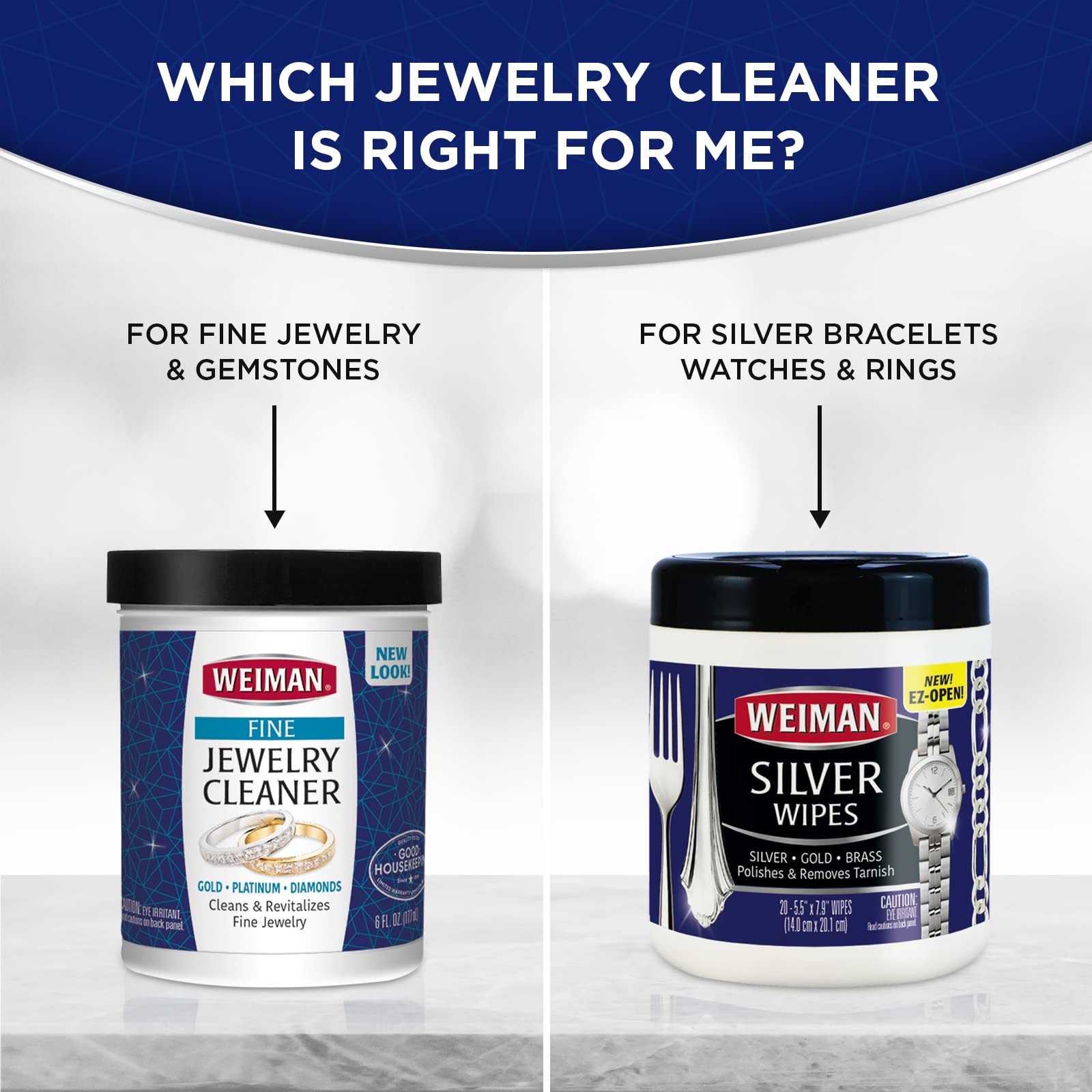 Weiman Fine Jewelry Cleaner Liquid with Cleaning 6 Fl Oz (Pack of 1), Multi