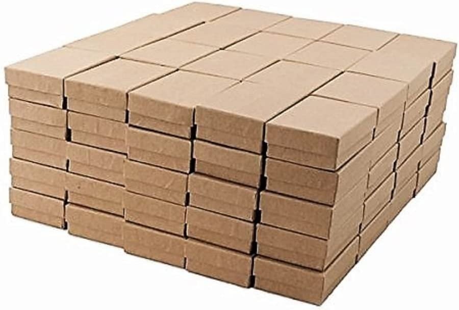 Kraft Brown Matte Finish Cotton filled Boxes