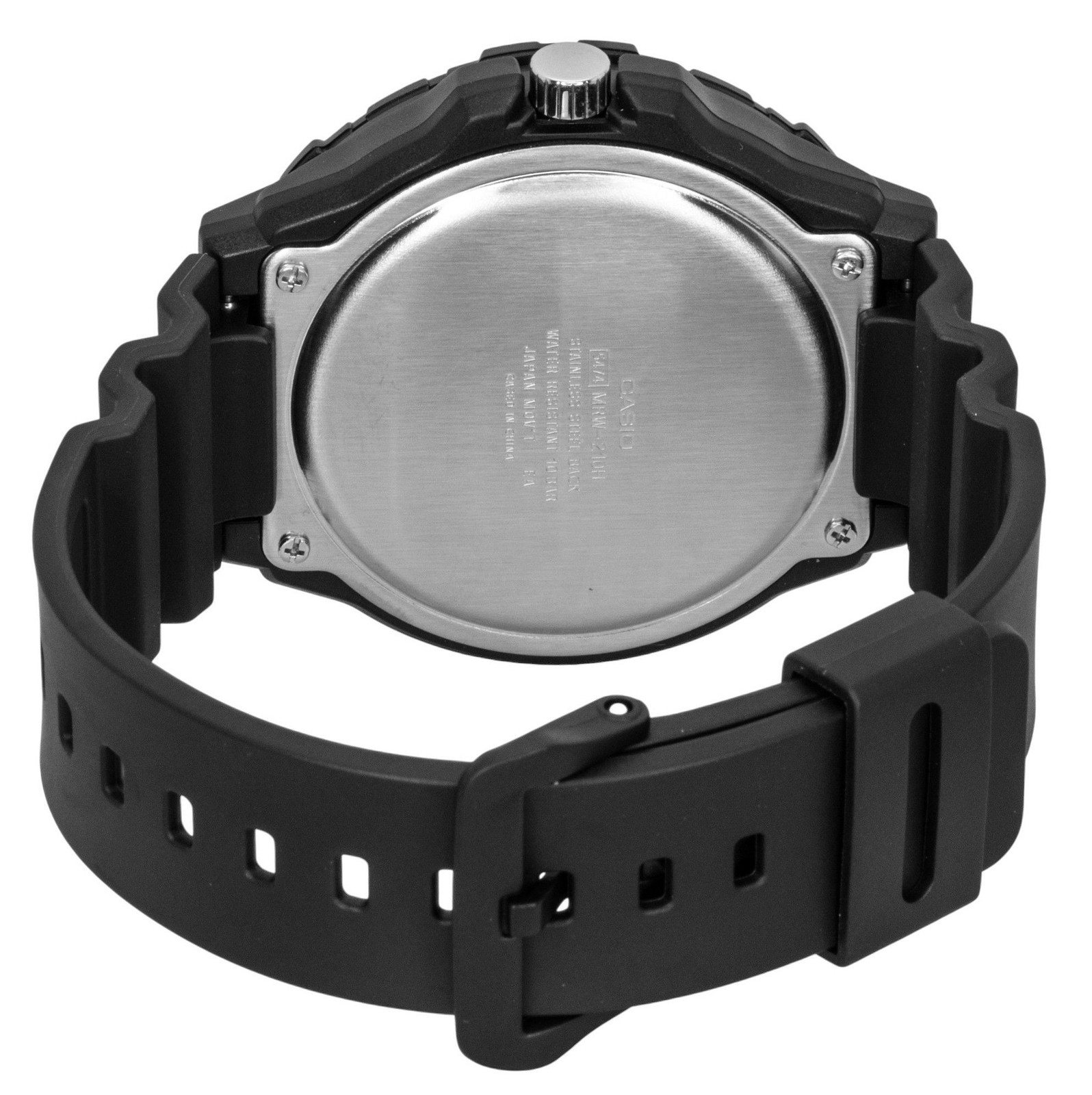 Casio Analog Green Dial Quartz Resin Strap Sports 100M MRW-210H-3BV Men’s Watch