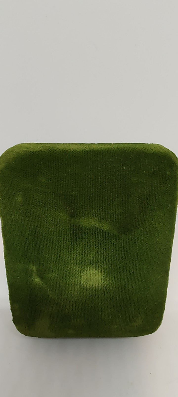 Vintage Green Velvet Presentation Box From Reed’s Jewelers, New York