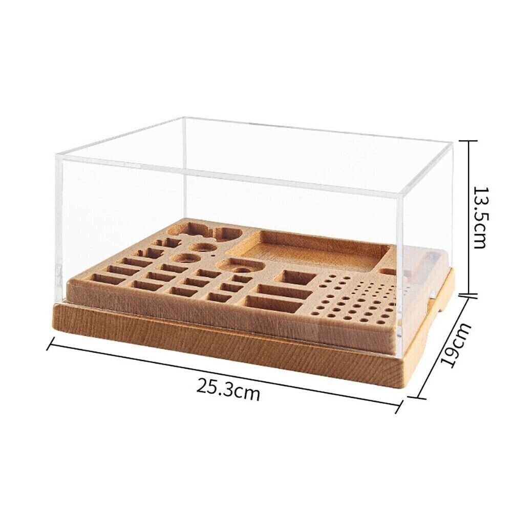 Multifunction Wrist Watch Case Opener Manual Watch Back Cover Removal Tools Set