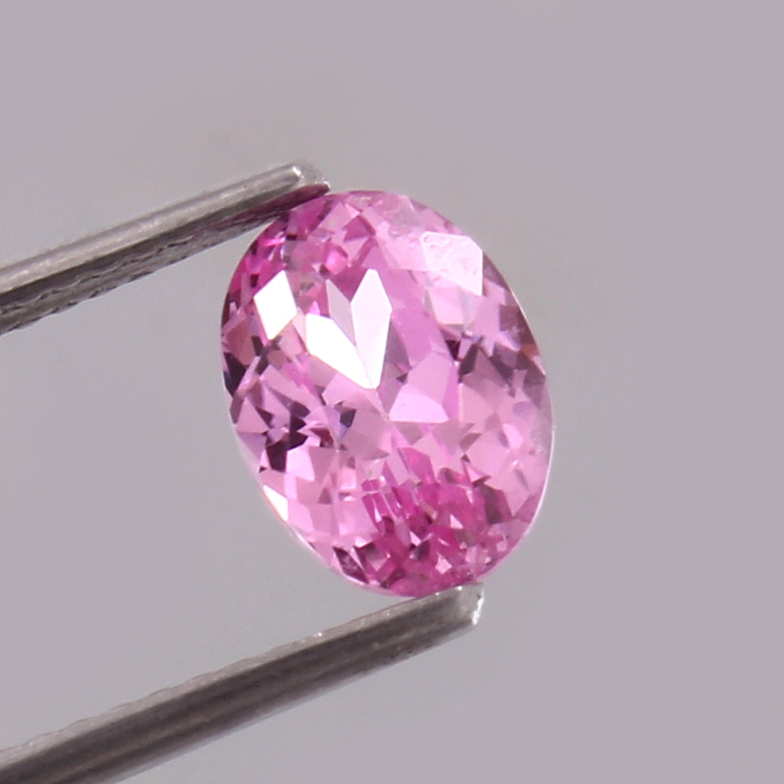 Wonderfull Natural Flawless Ceylon Pink Sapphire Loose Oval Gemstone Cut 8×6 MM