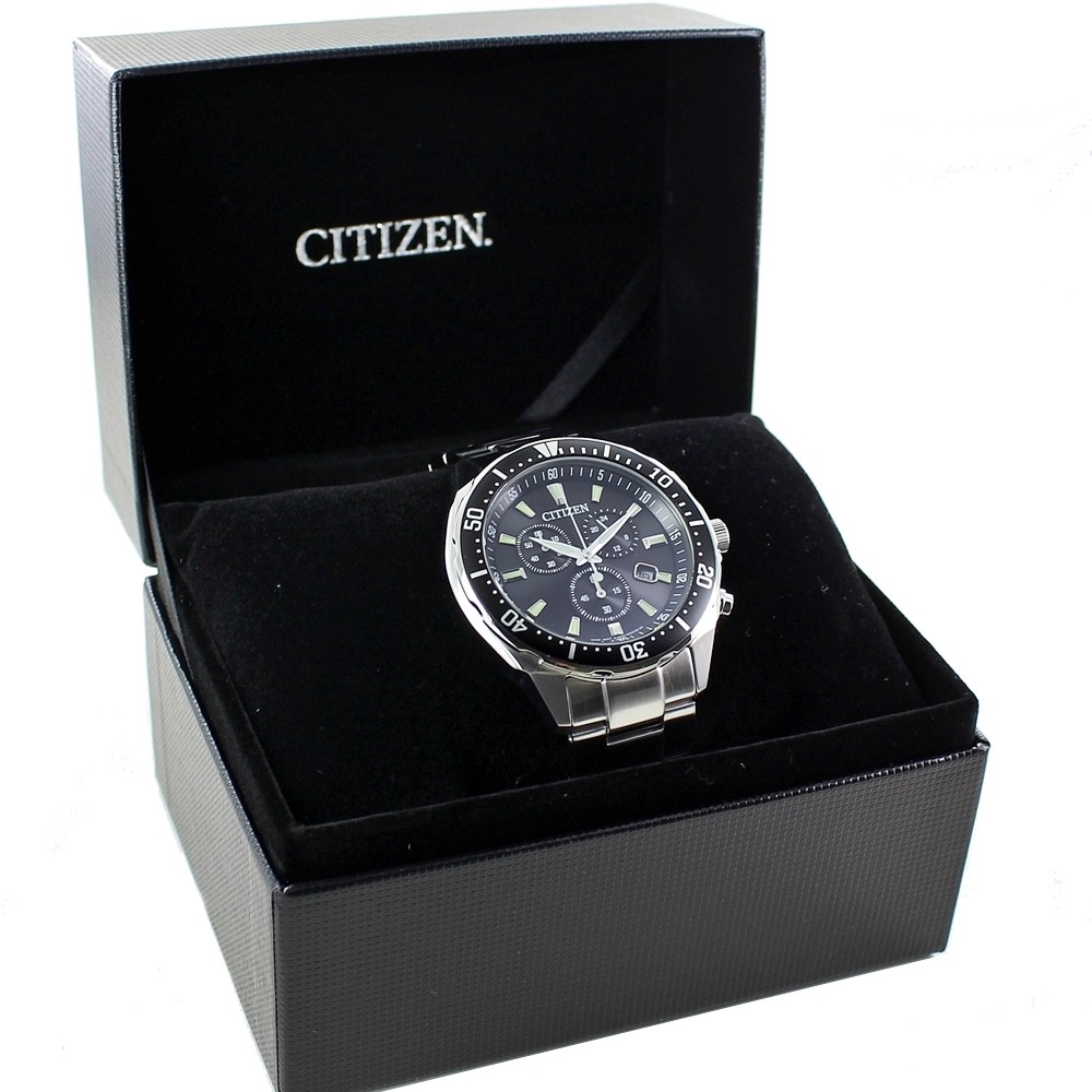 Citizen Eco Drive Solar Chronograph Men’s Watch Birthday Bulk Purchase Adult Gra