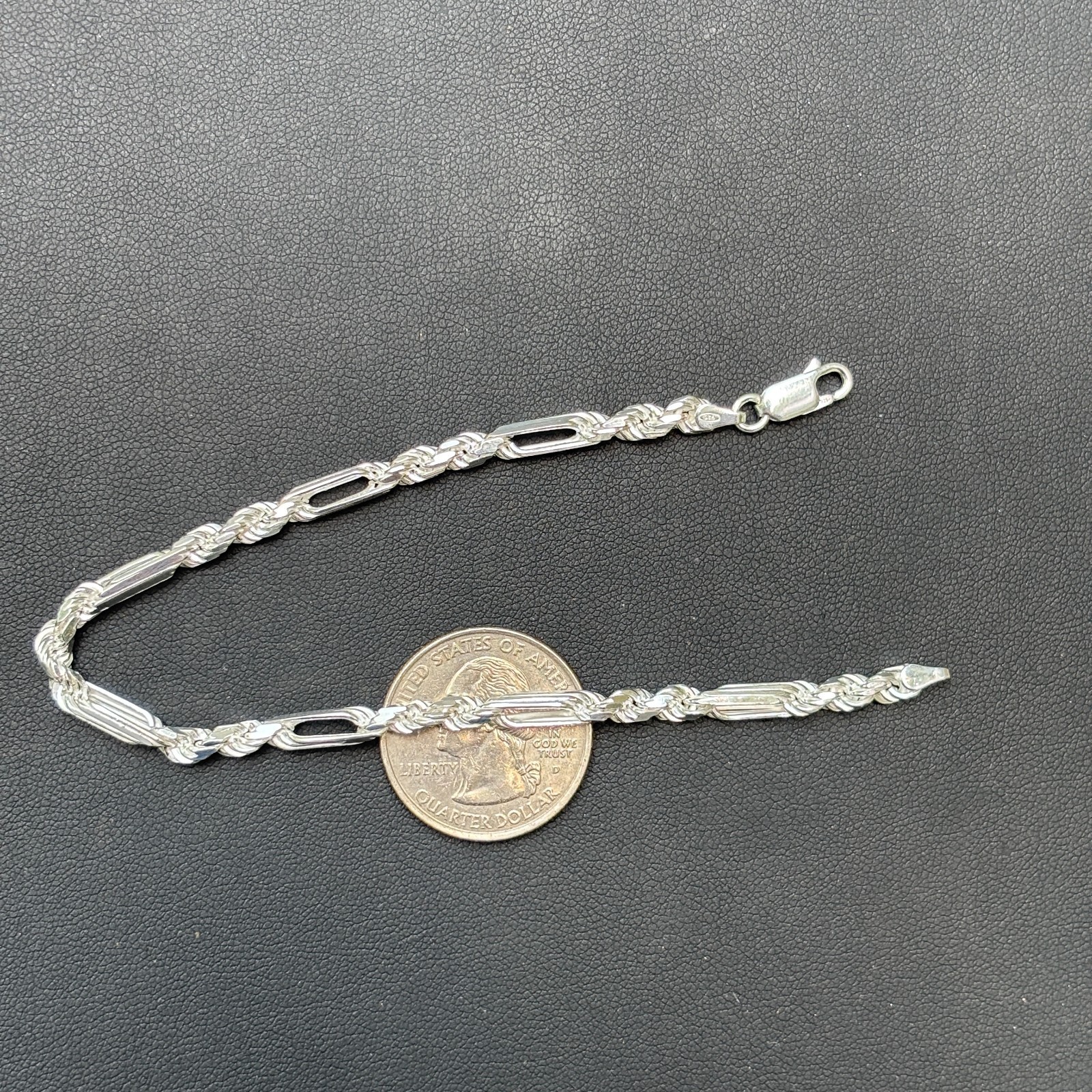 4mm Figarope Milano Bracelet – Solid 925 Sterling Silver Or 14k Gold Vermeil