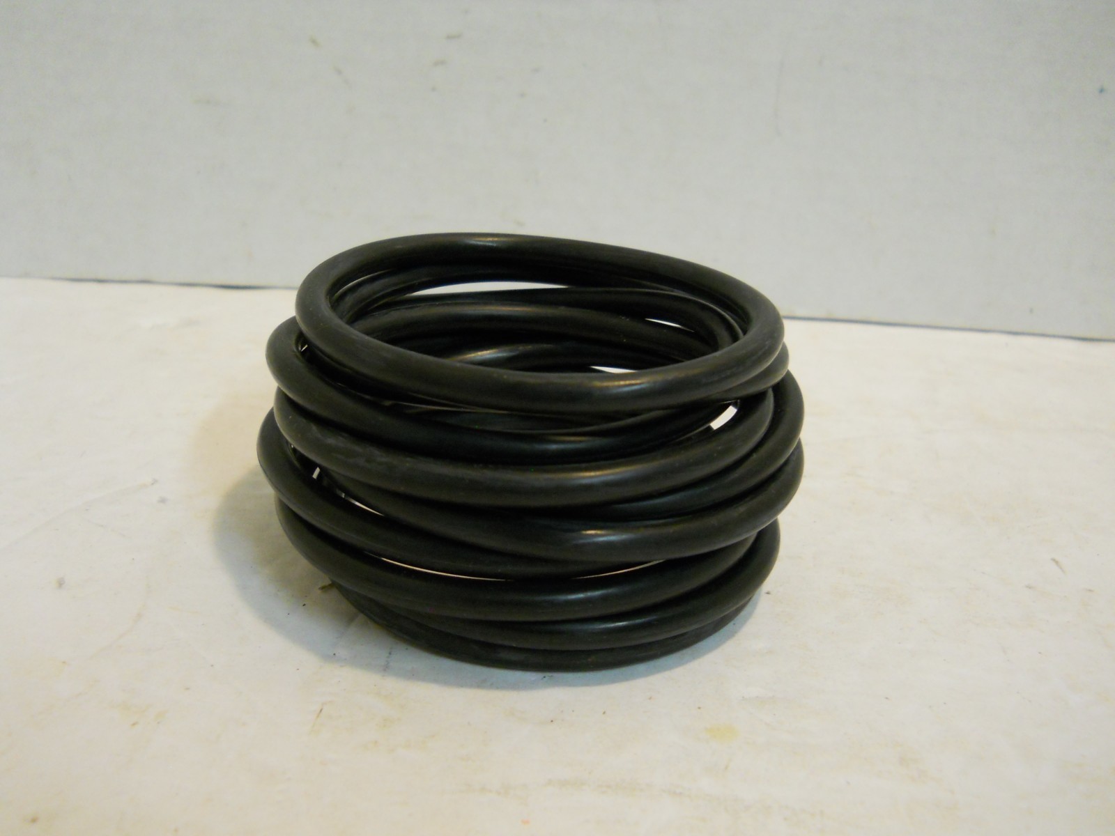 Black 3″ Rubber O-Ring Punk Fashion Steampunk Costume Jewelry Bracelets x10