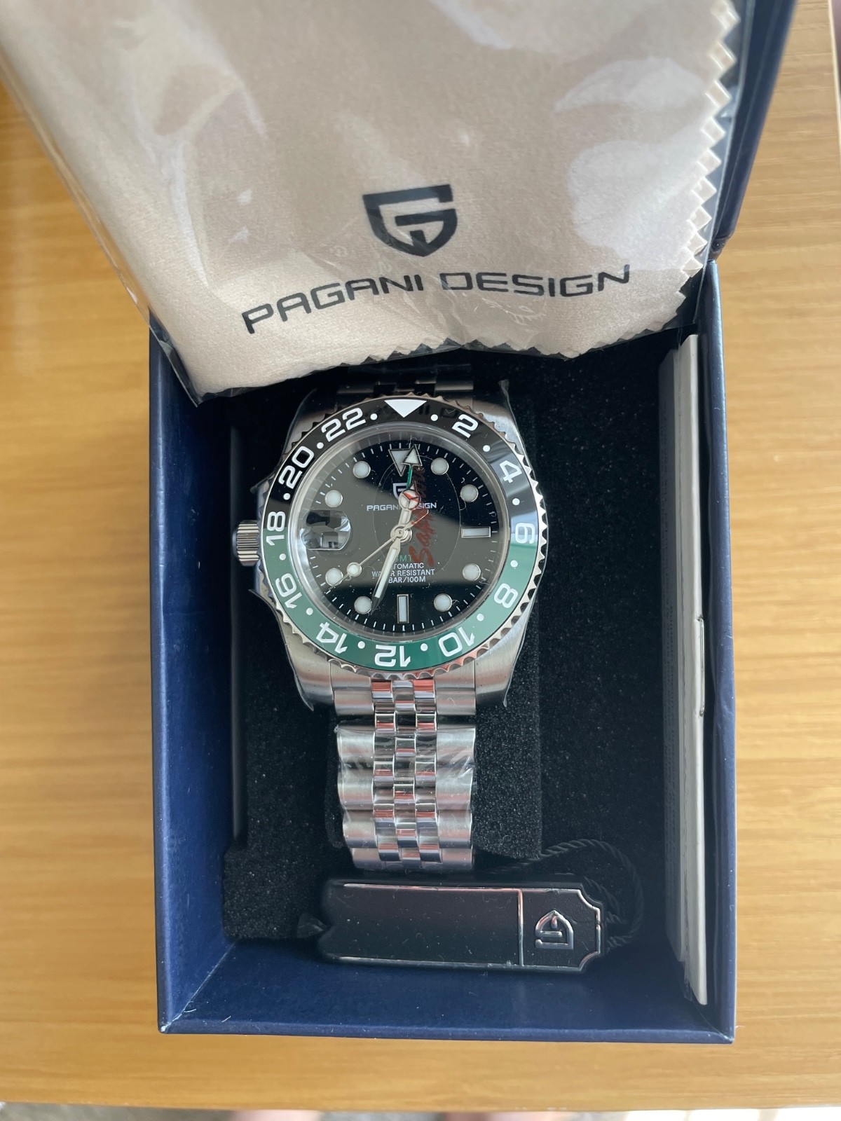 PAGANI Design PD-1662, Sprite, Automatic,Jubilee’s bracelet.