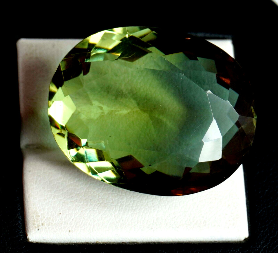 75 Ct+ Natural Oval Color Change Alexandrite Flawless Certified Loose Gemstone