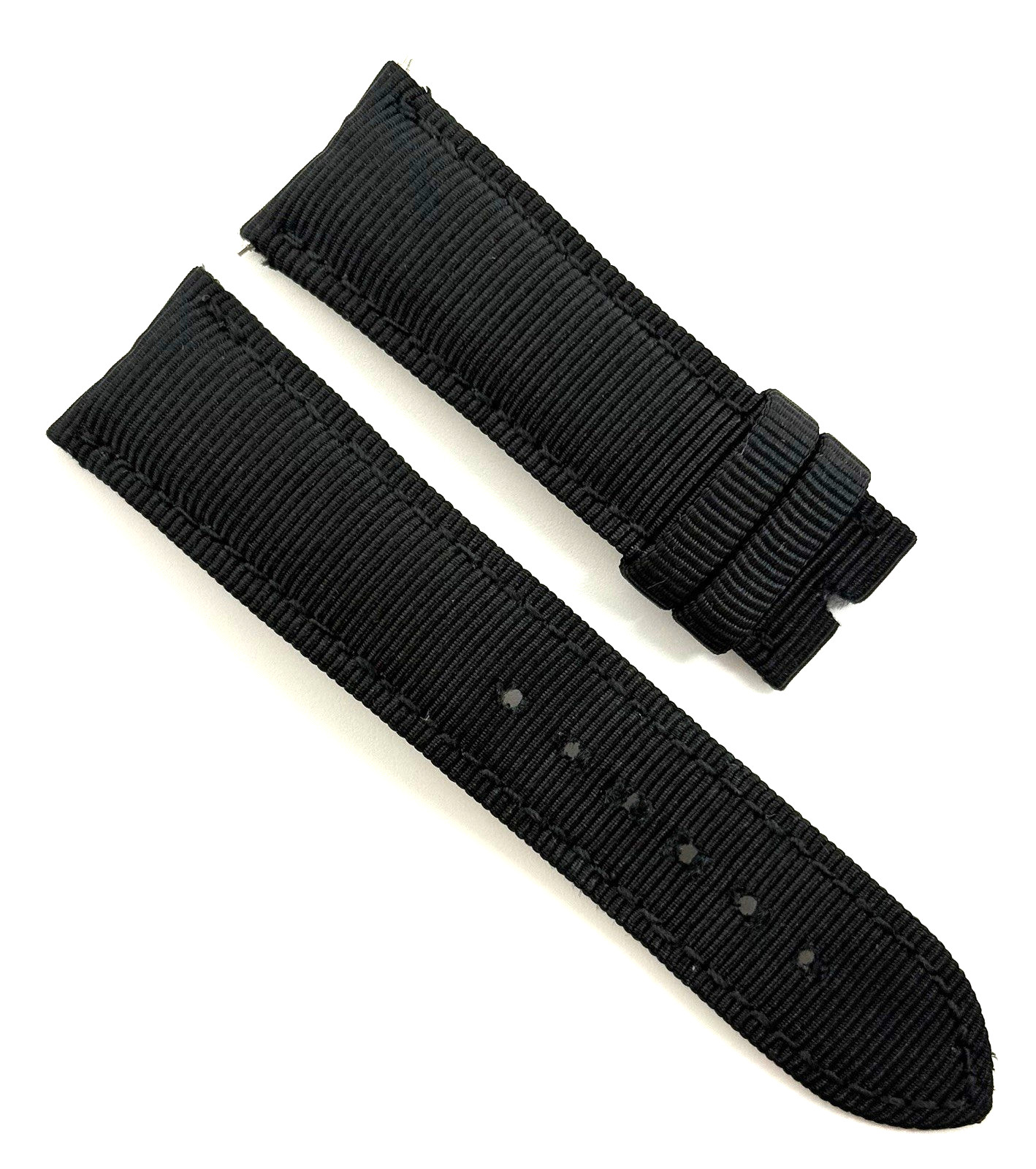 H. Moser & Cie 20mm x 18mm Black Textile Watch Strap Band XS Authentic OEM