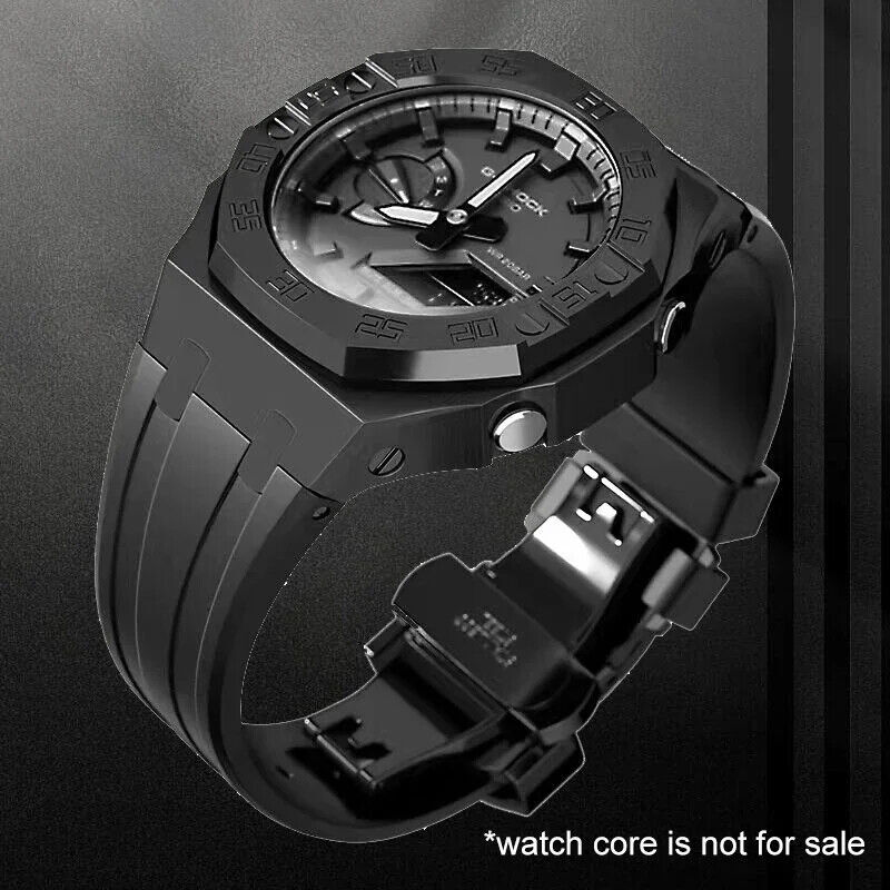Dial Bezel AP Mod Kit Metal Refit Case Band Strap Cover for G-Shock GA-2100/2110