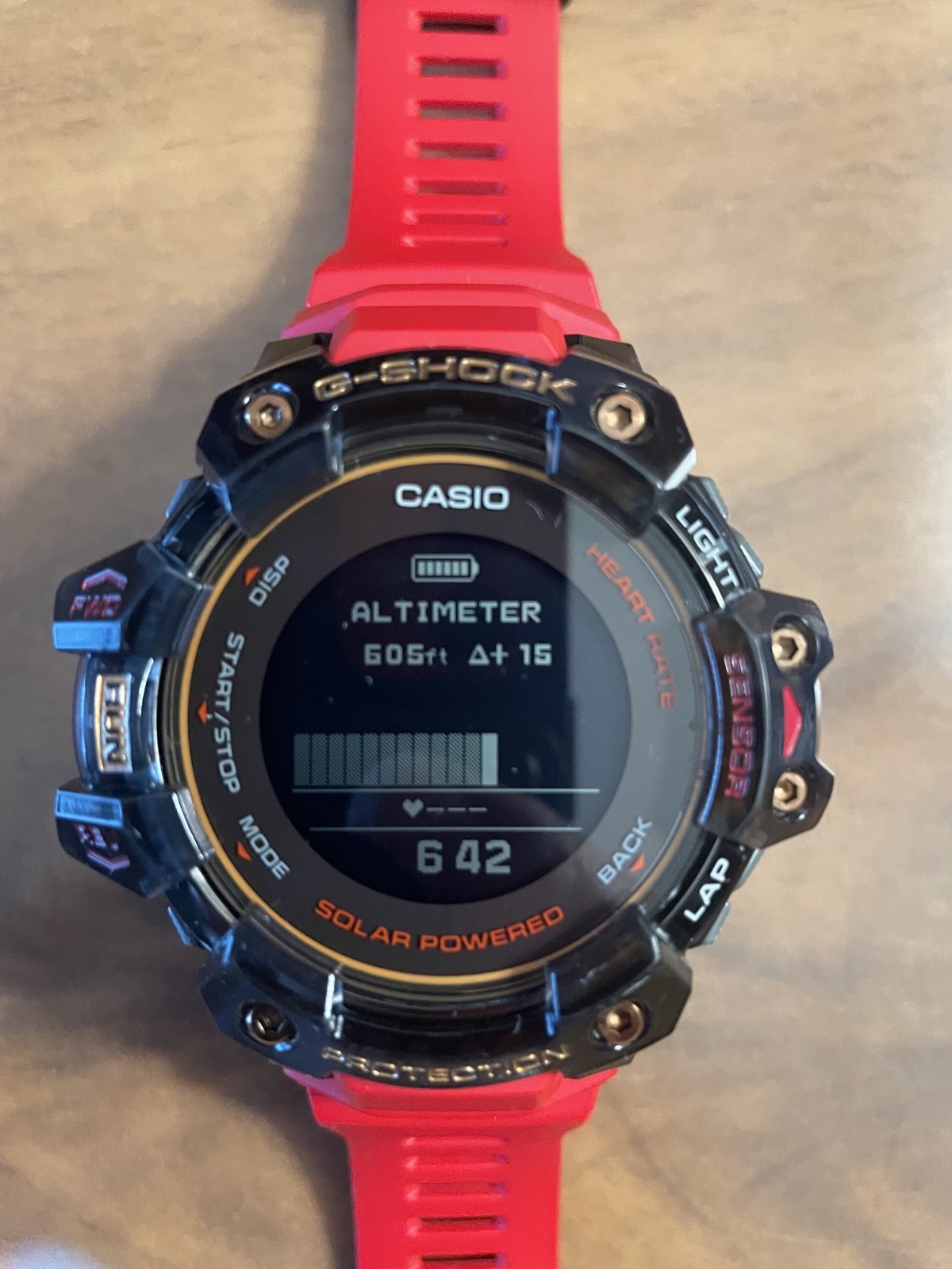 Casio G-Shock G-SQUAD PRO GBD-H1000-4A1JR Limited Edition 56.3mm Blk Resin/Stlss