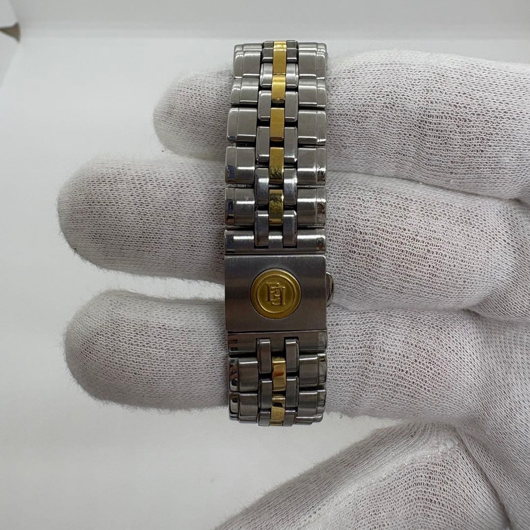 CITIZEN Exceed Quartz Two Tone Watch Battery Dead Untested For Parts