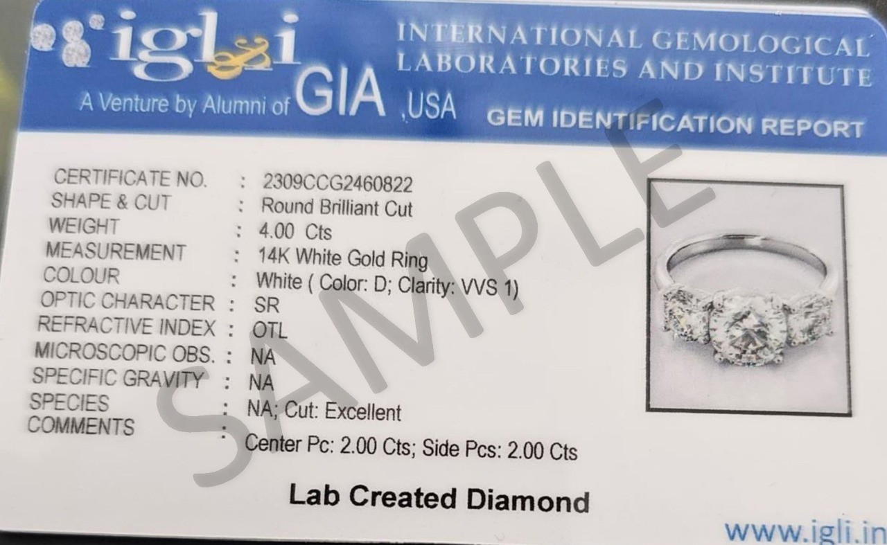 14K Yellow Gold Pear Cut Lab Created Diamond Ring for Women, 1.8 CT Total