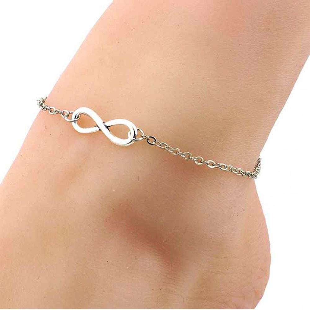 Stainless Steel Infinity Love Charm Womens Beauty Jewelry Durable Bracelet Cuff