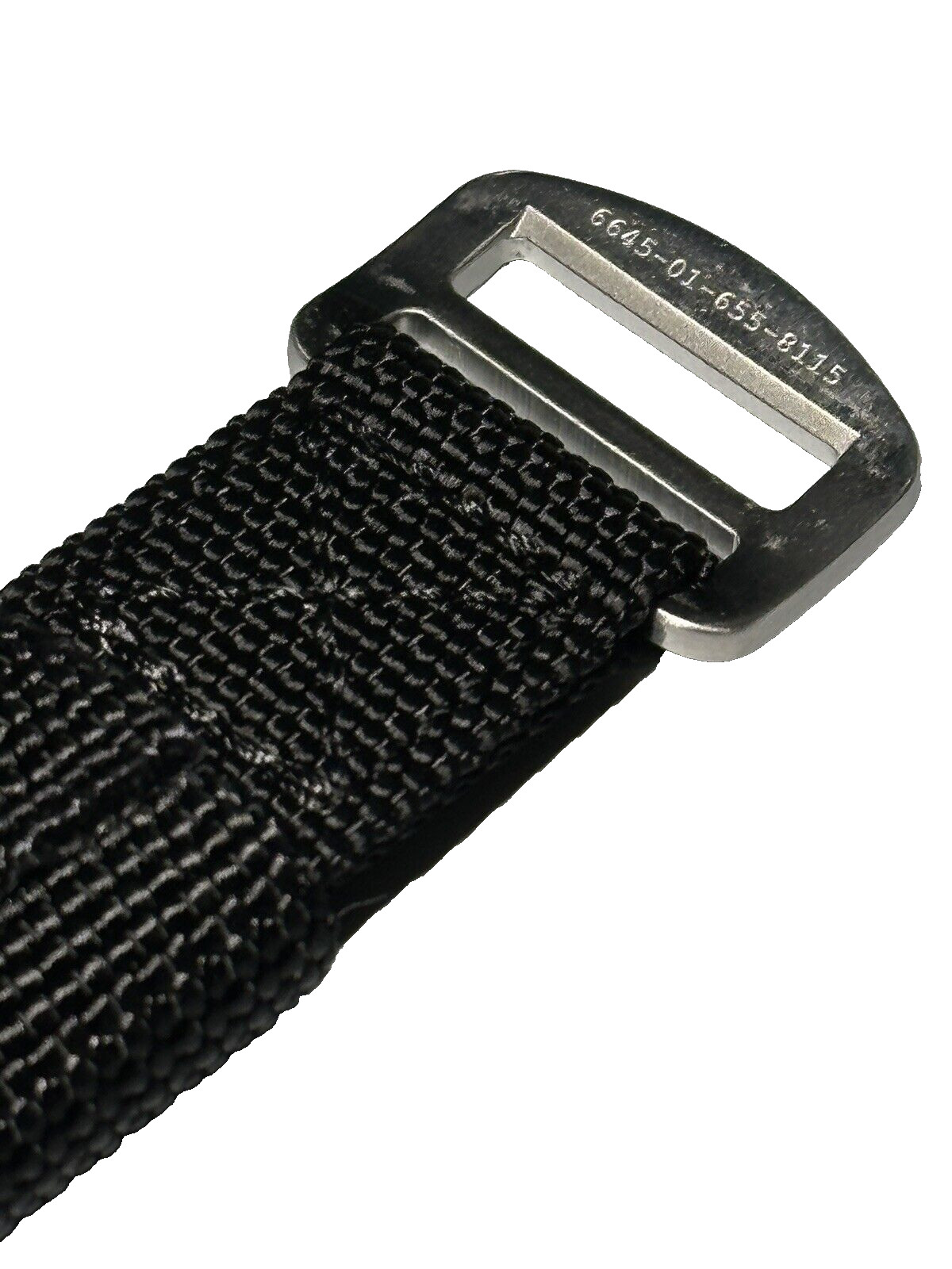 Ballistic Nylon Hook and Loop Watch Strap Black 20mm FXD Inspired