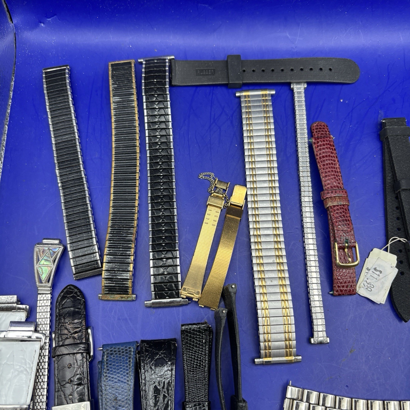 Lot Of Assorted Watch Bracelet, Strap, Bands Modern Bulk Parts/Repair/crafts
