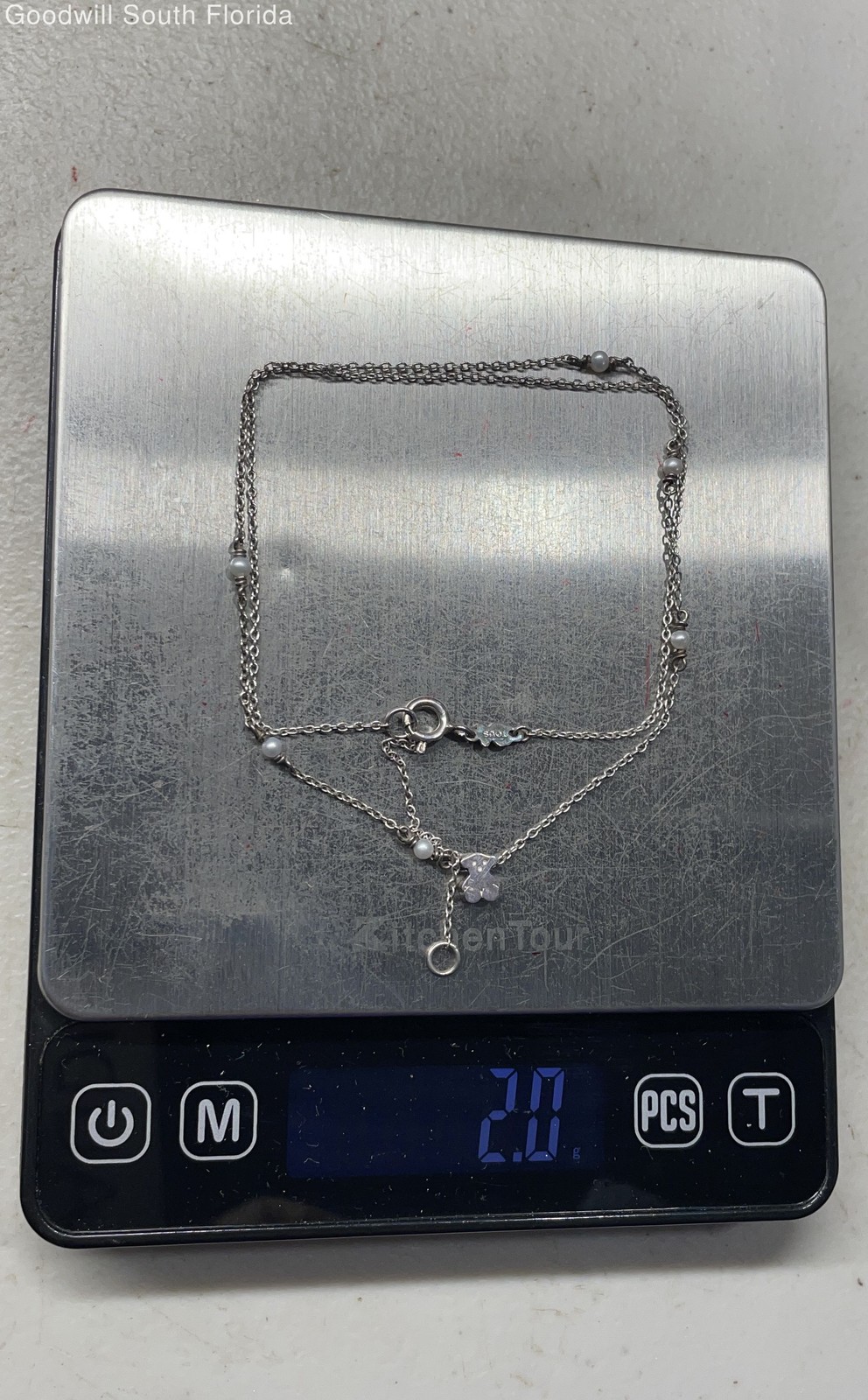 Tous Women’s Silver Necklace Weight 2.0g