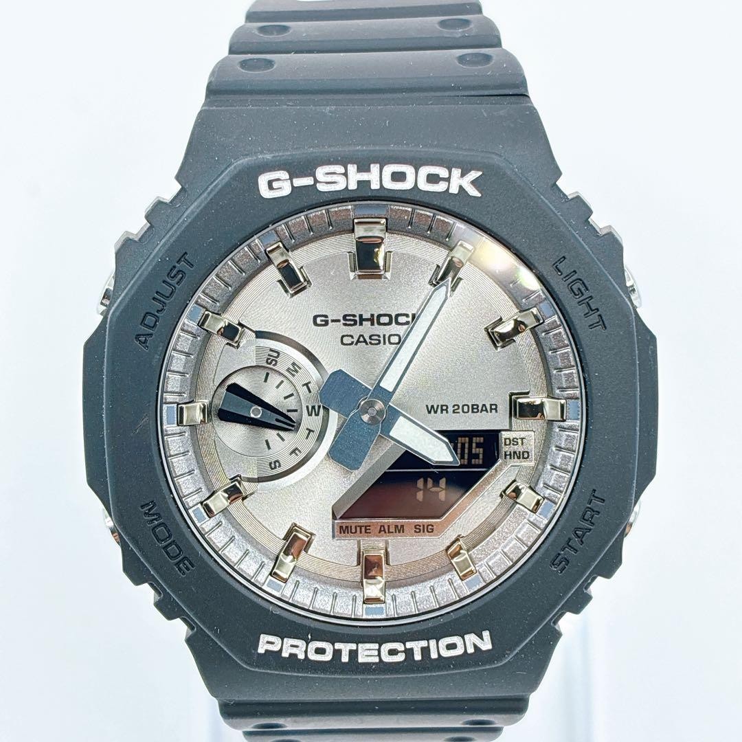 CASIO G-SHOCK GA-2100 Carbon Core Guard Black Men’s Watch