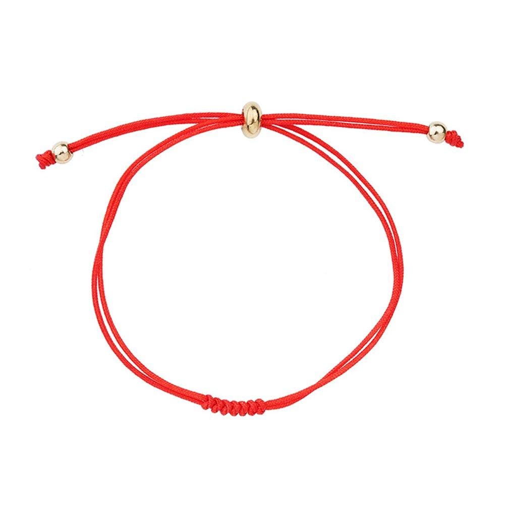 7 Knot Red String of Fate Bracelets Good Luck Protection Red Rope Long Distance