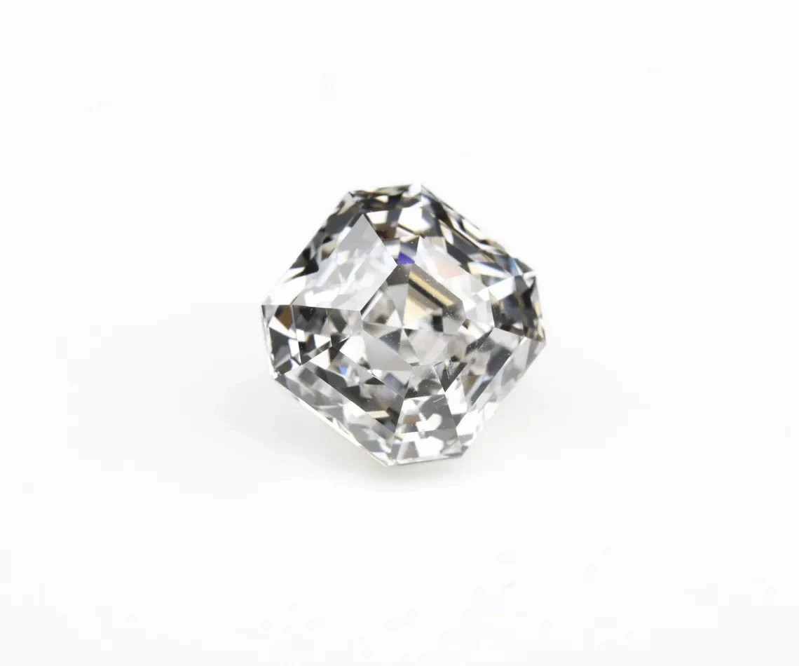 CERTIFIED 1.05 Ct Earth-Mined Natural Diamond asscher cut LOOSE VVS1/ 5.5 mm