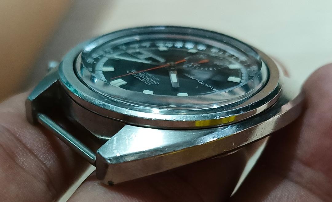 SEIKO BLACK BRUCE LEE PROOF 6139-6010 YEAR 1969 JULY ALL ORIG HEAD CHINESE DAY