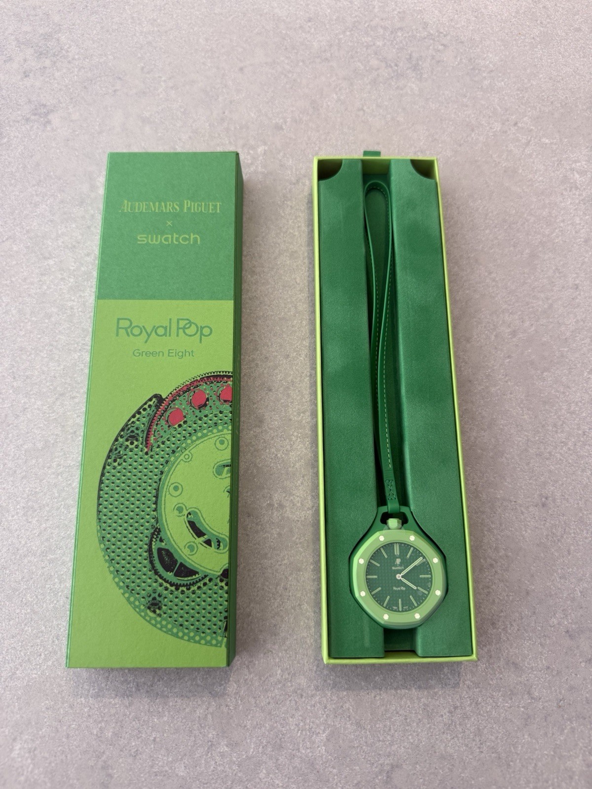 Swatch x Audemars Piguet Royal Pop AP ‘Green Eight’