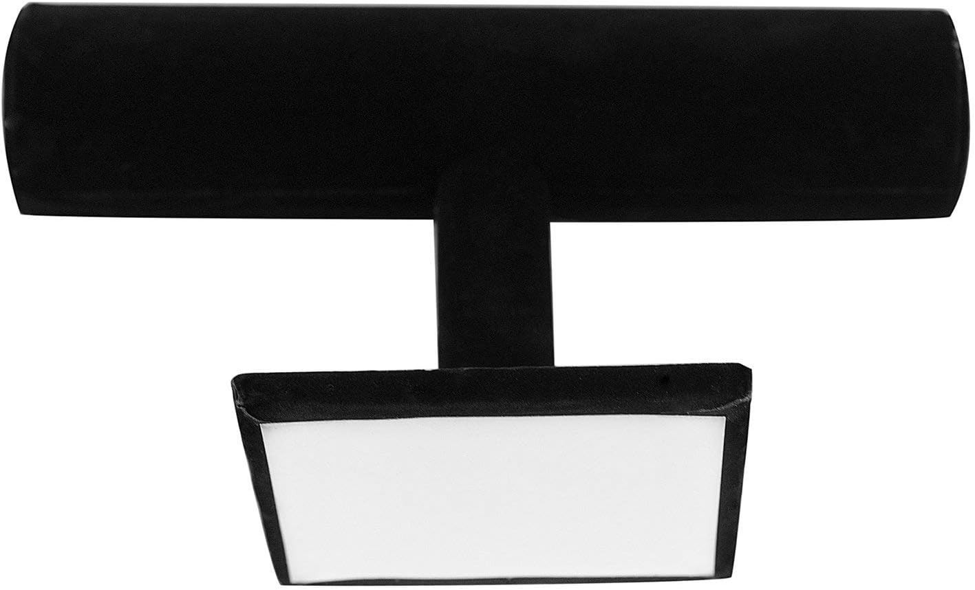 Black Velvet Jewelry Display Stand for Organized & Tangle-Free Storage