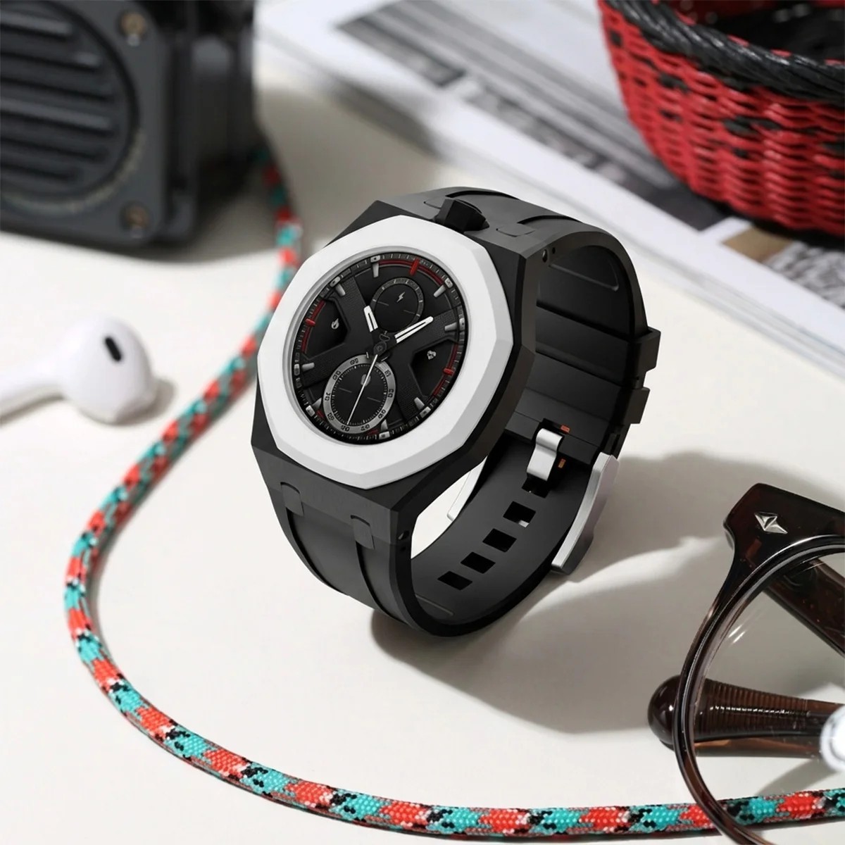 Bioceramic Conversion Kit for Swatch x AP Royal Pop Case & Silicone Strap Mod