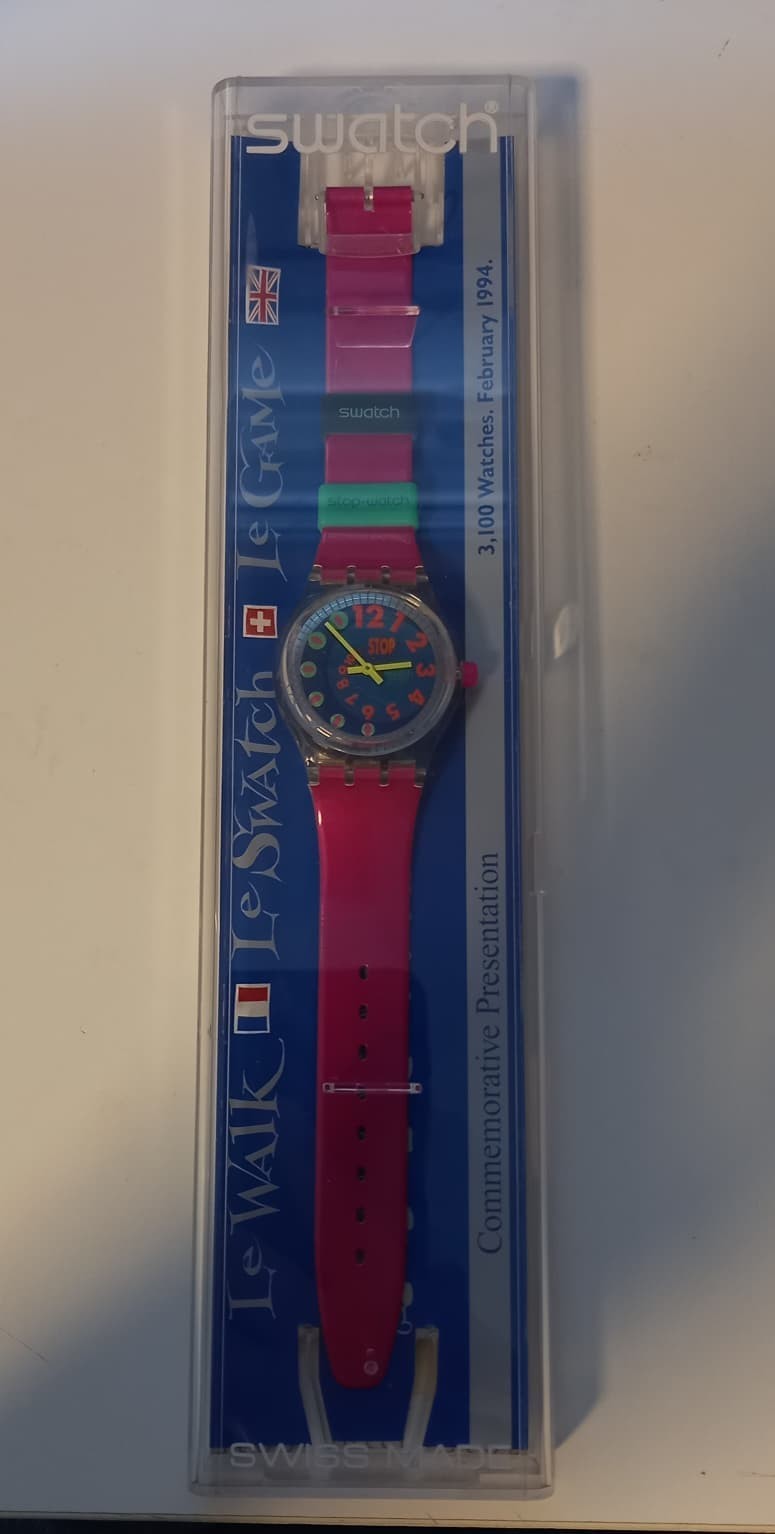 Swatch GBPACK1 Set “The Walk, The Swatch, The Game” (1994) – Limited Edition