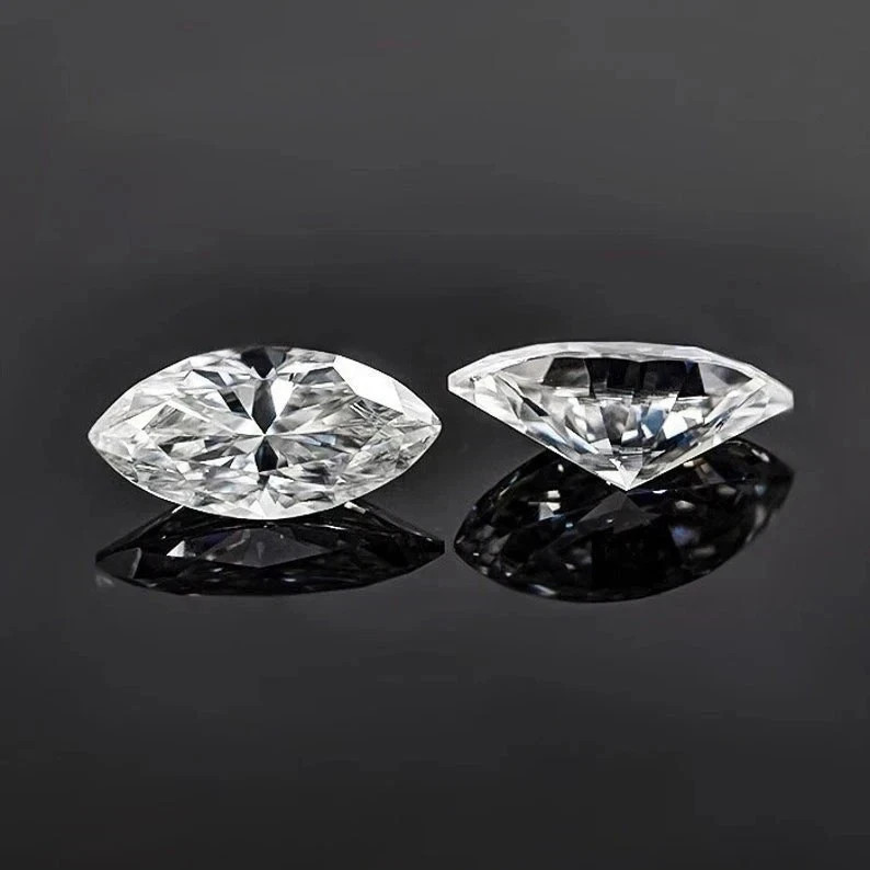 2.00 Cts MARQUISE Cut Certified Lab Grown CVD Diamond D Color VVS1 Clarity