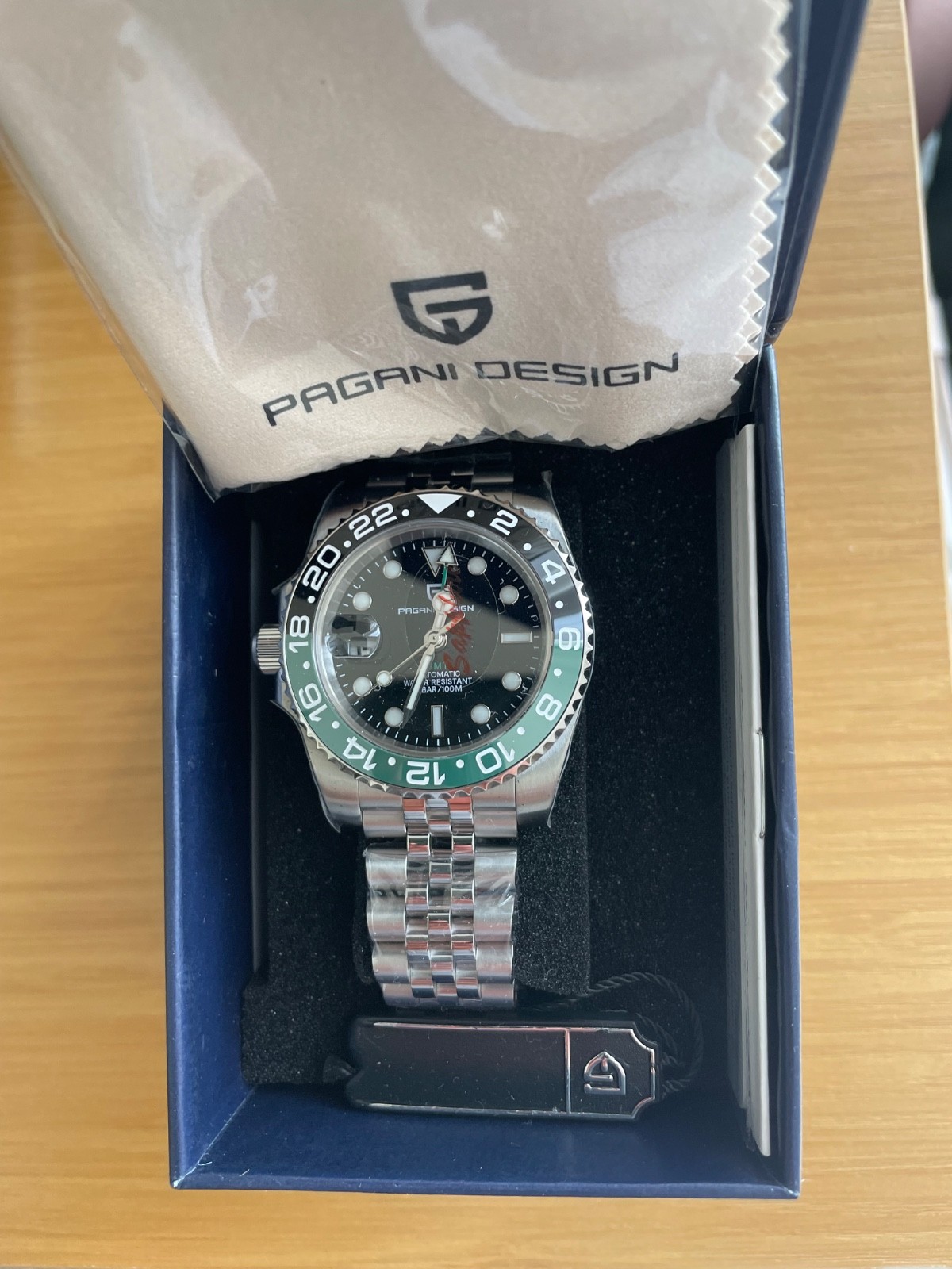 PAGANI Design PD-1662, Sprite, Automatic,Jubilee’s bracelet.