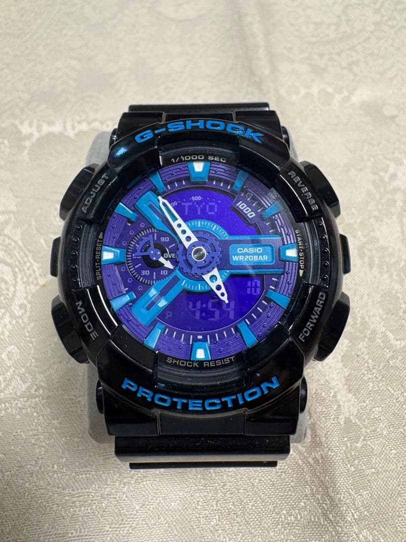 G-SHOCK GA-110HC Good condition Black/Blue