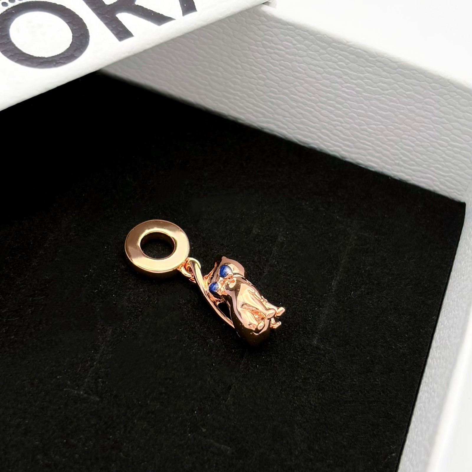 Pandora Sparkling Pet Cat Dangle Charm 925 Sterling Silver, #782259C01