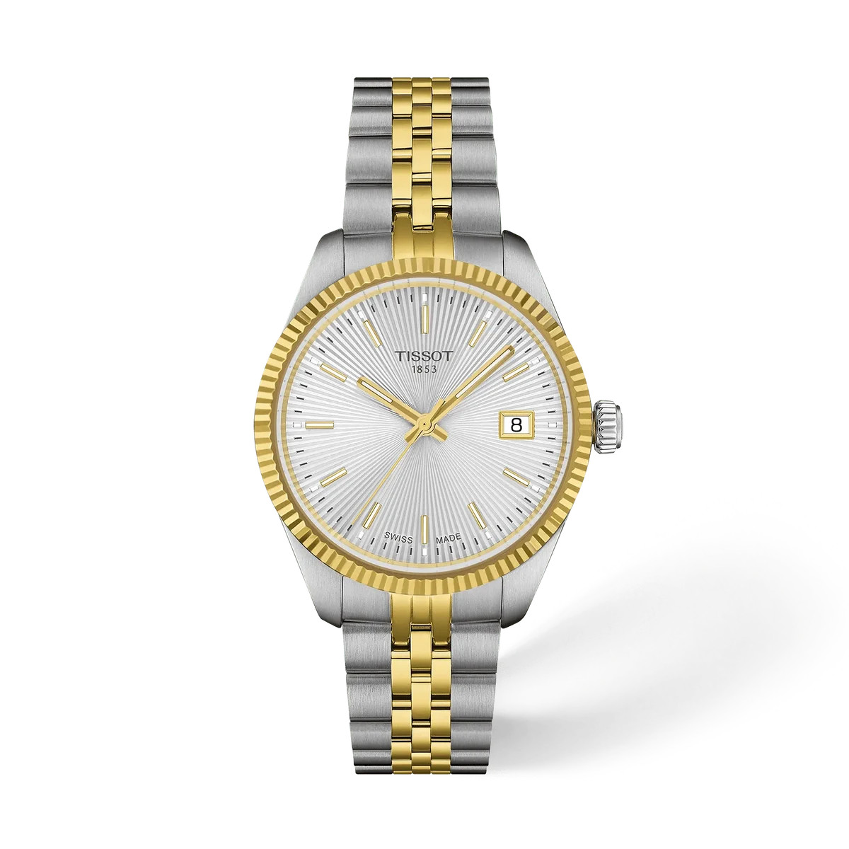 Tissot ballade two tone watch 34mm Mens Watch