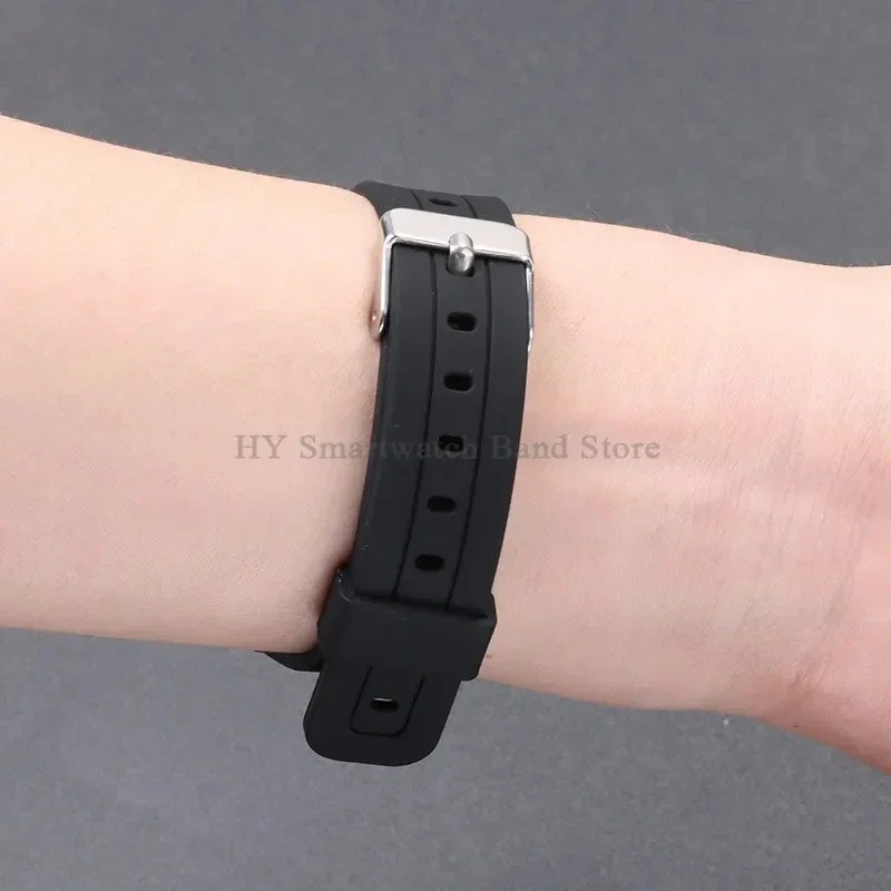 18mm Silicone Soft Watch Strap for Casio F91W F105/108 A158/168 W800H SGW400 AE1