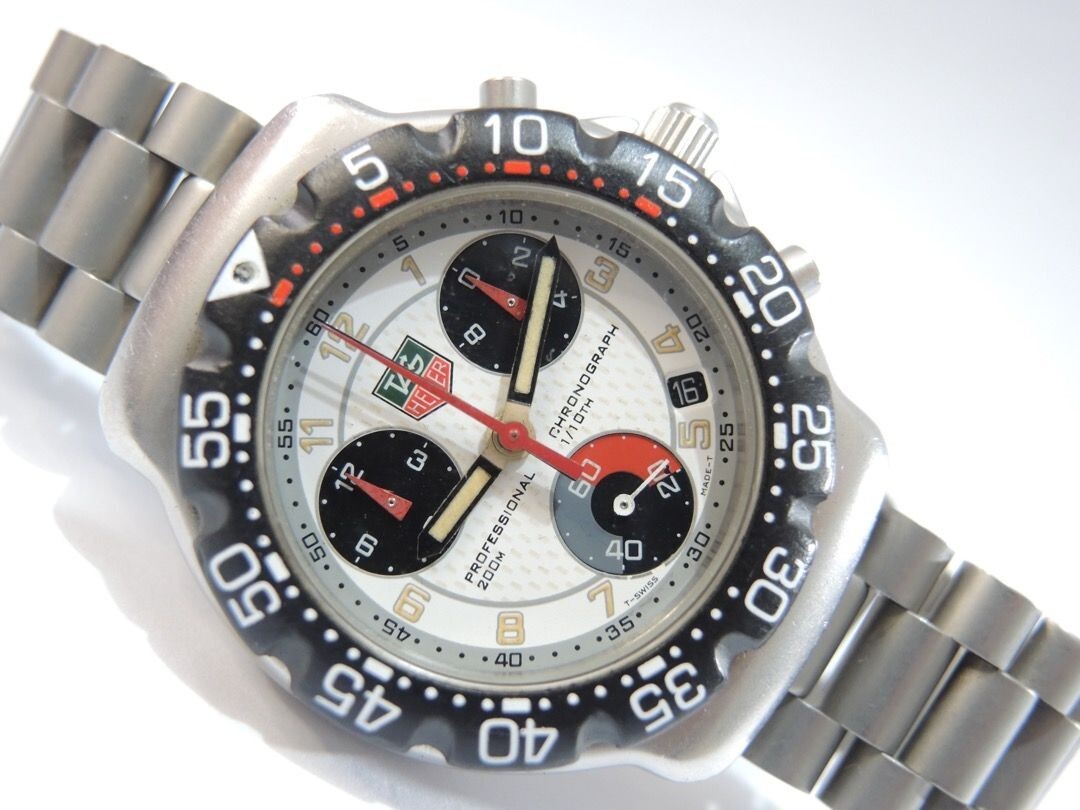 NEW 18MM STAINLESS BRACELET SOLID LINKS TAG HEUER F1 CHRONO CA1210-1215 WATCH