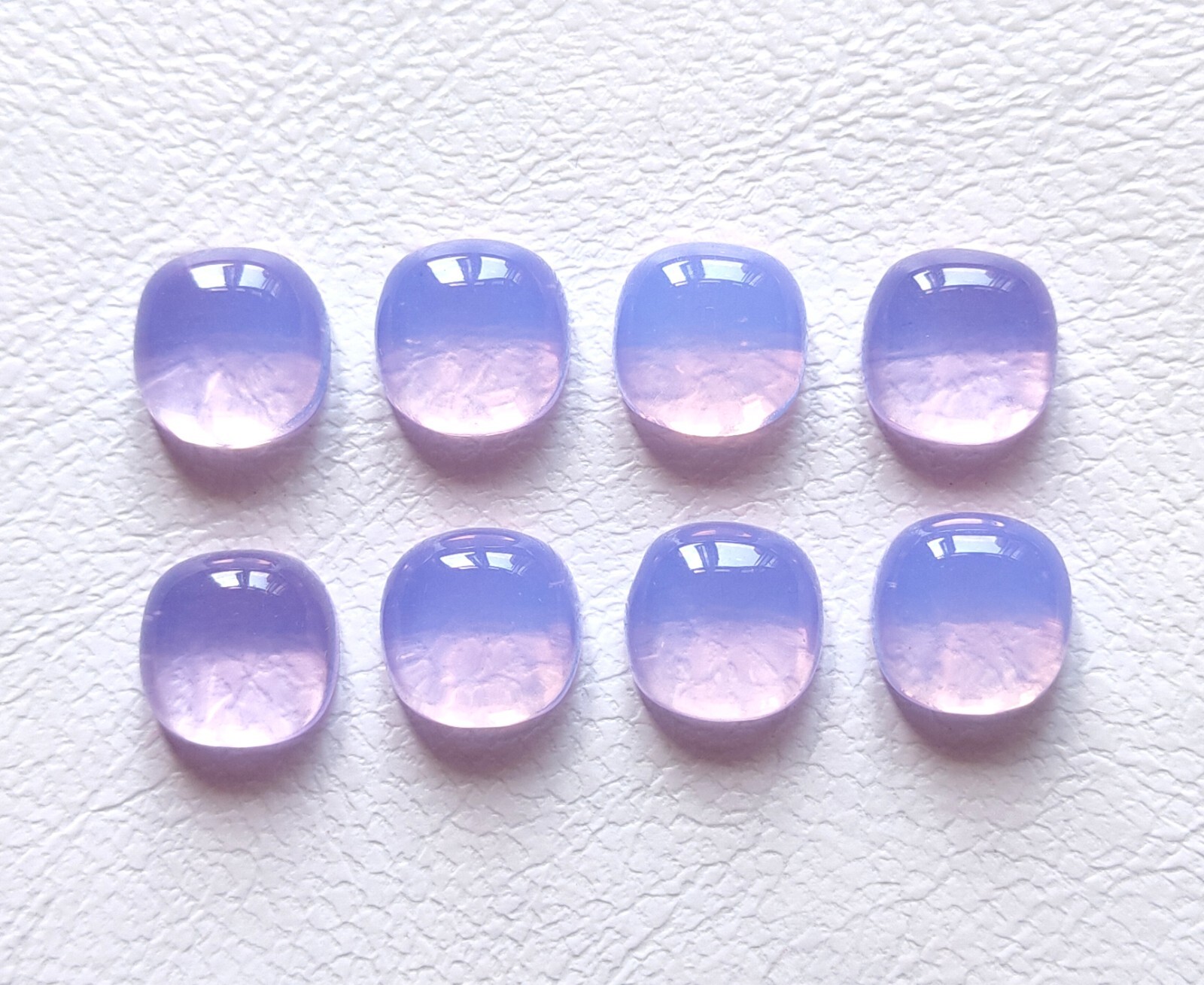Beautiful Lavender Quartz Gemstone Cabochon, Wholesale Cushion Loose Gemstone