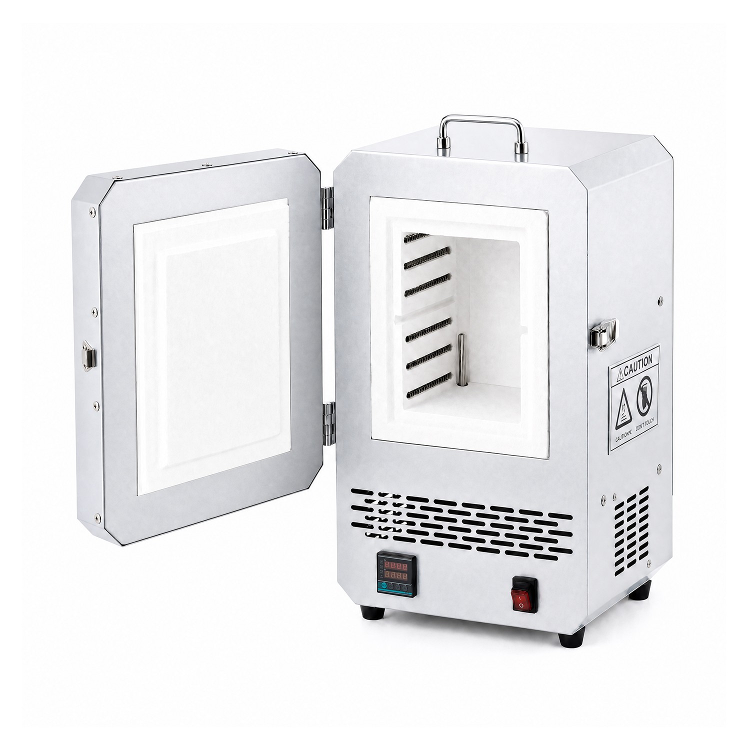 Tabletop Kiln Melter Furnace Electric Kiln 1500W 2192℉ for Wax Casting Clay DIY