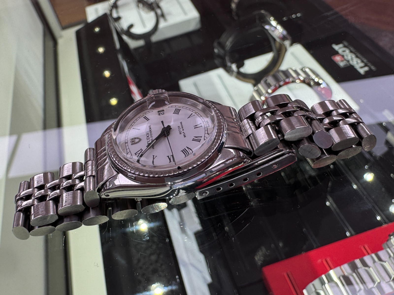 Tudor Rolex Princess OysterDate Rotor Self-Winding Watch Mint Condition