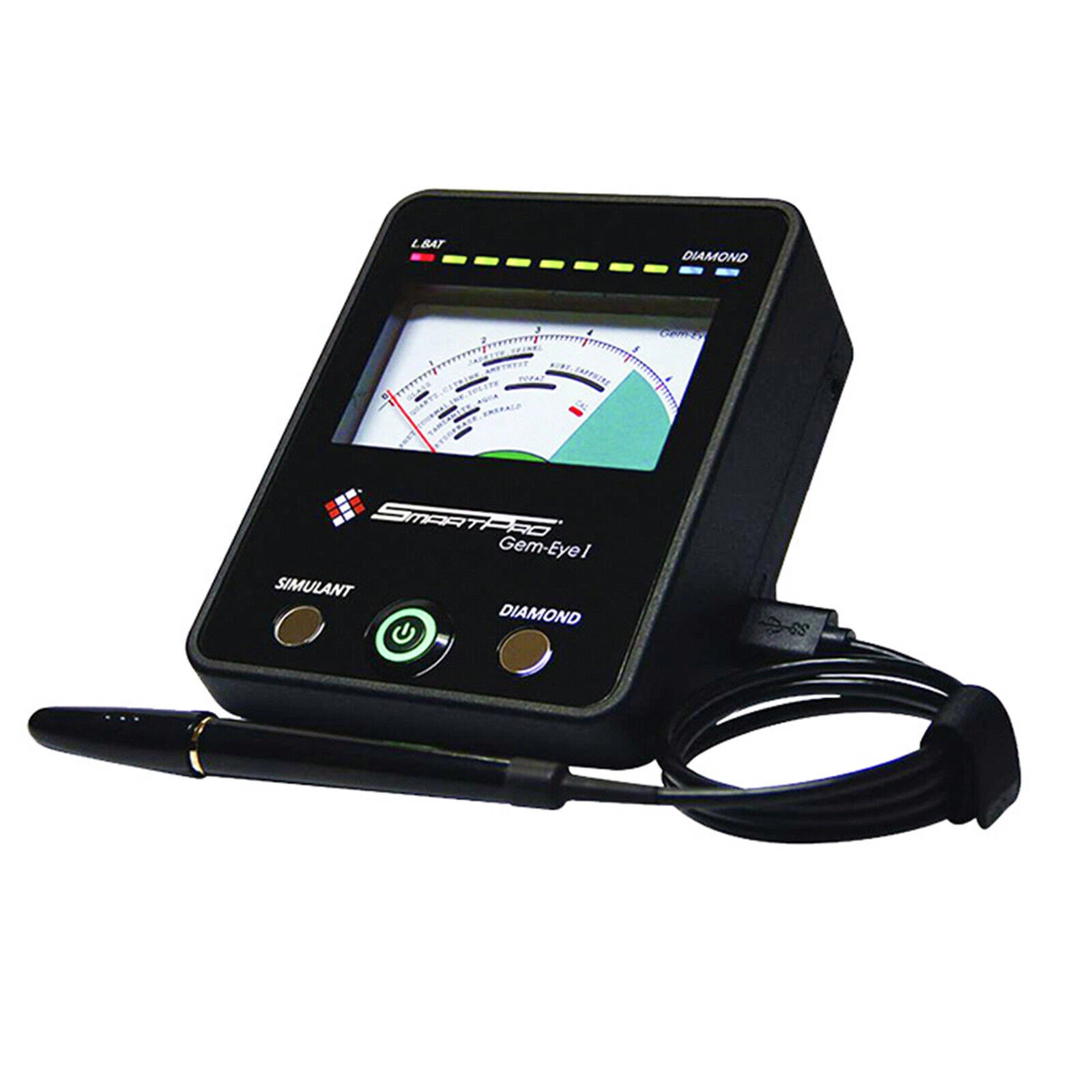 Professional GEM-EYE I Diamond Tester Jade Treasure Hardness Gemstone Detector