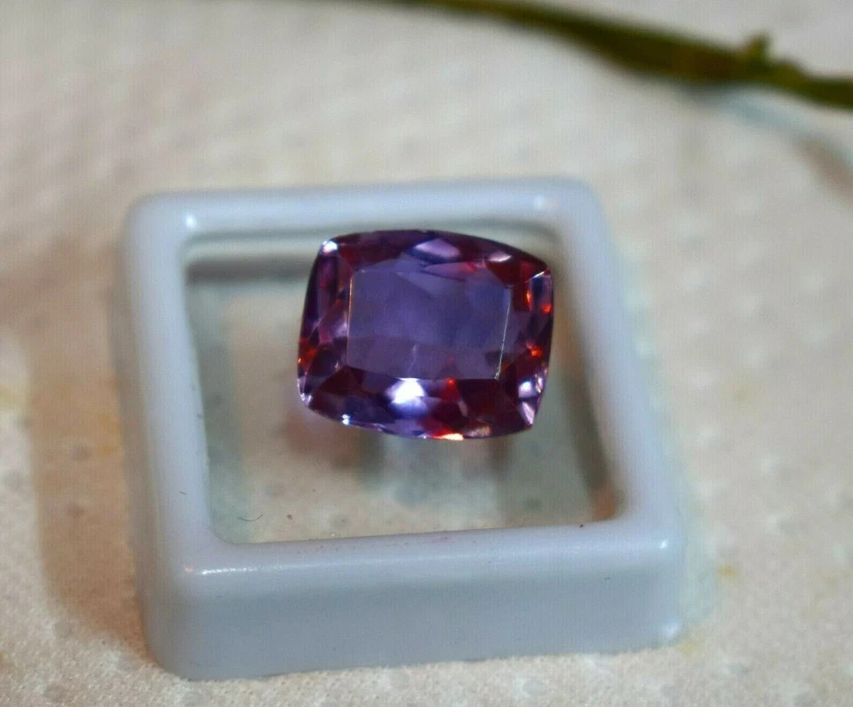 18 Ct Certified Natural Color Changing Alexandrite Cushion Shape Loose Gems 6YHP