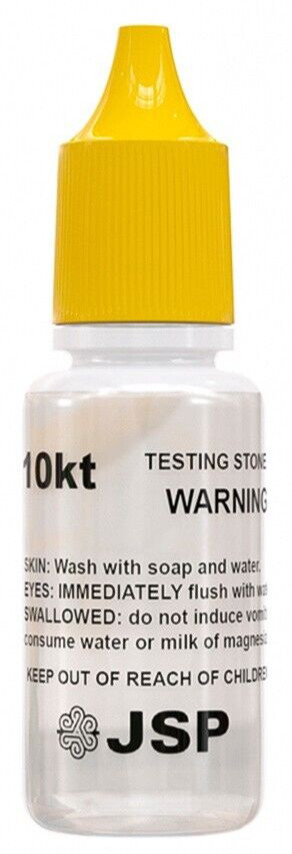 Gold Silver Testing Kit 9k 10k 14k 18k 22k 24k Solution Acid Test Jewelry Tester