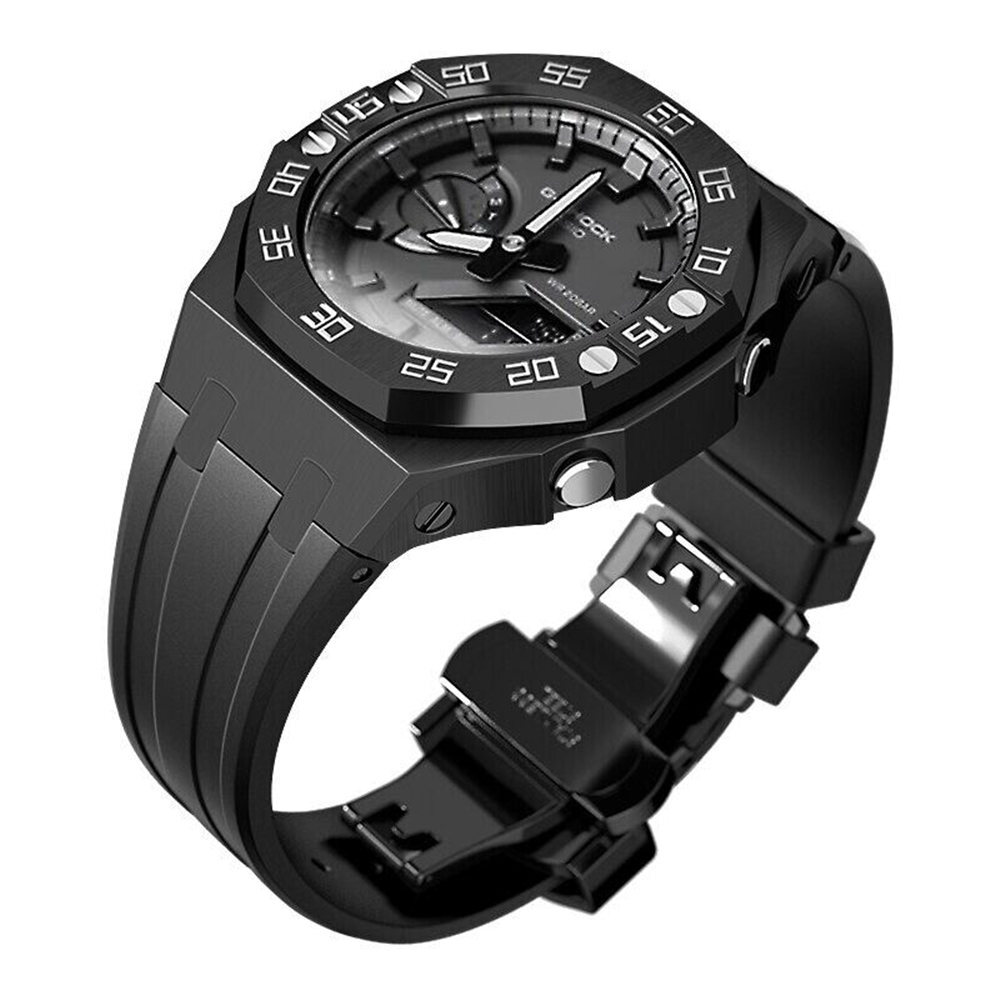 Dial Bezel AP Mod Kit Metal Refit Case Band Strap Cover for G-Shock GA-2100/2110