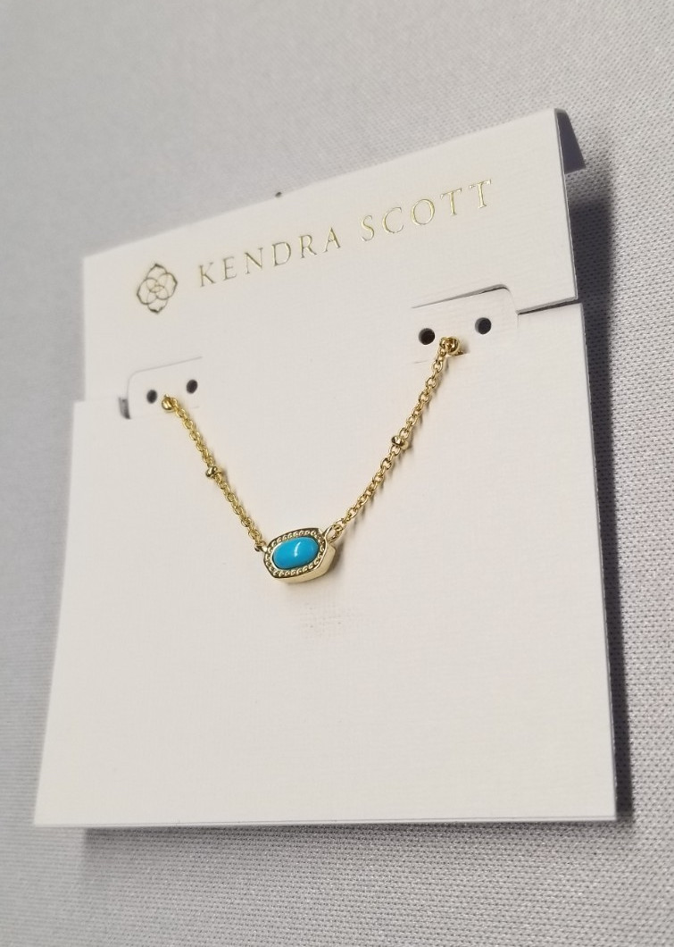 Kendra Scott Mini Elisa Satellite Short Pendant Necklace 15″+4″