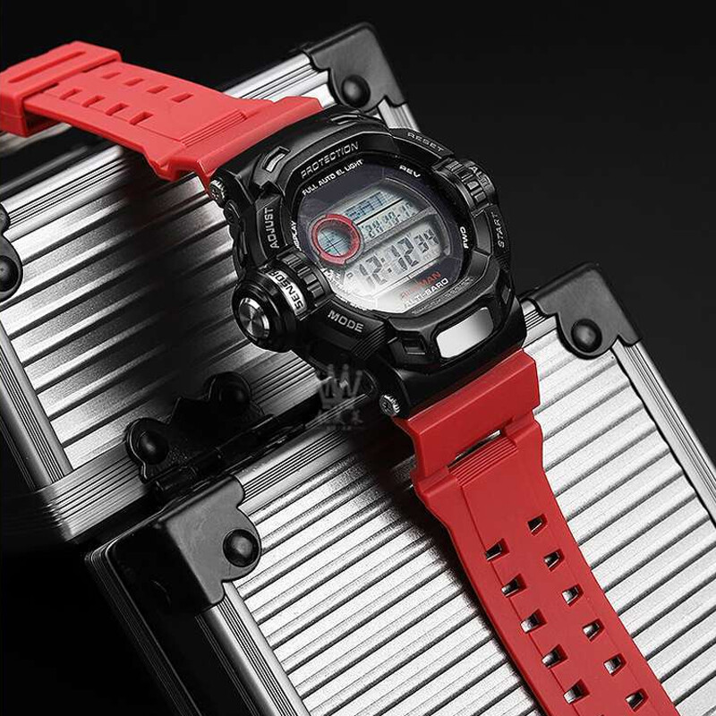 Resin Rubber Watch Strap Band For Casio G-9200 GW-9200/9110/9101 Replacement Men