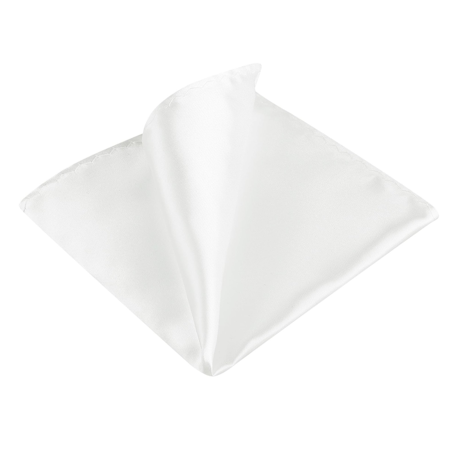 Allegra K Men’s Pocket Squares Handkerchiefs Solid Color for Wedding Party