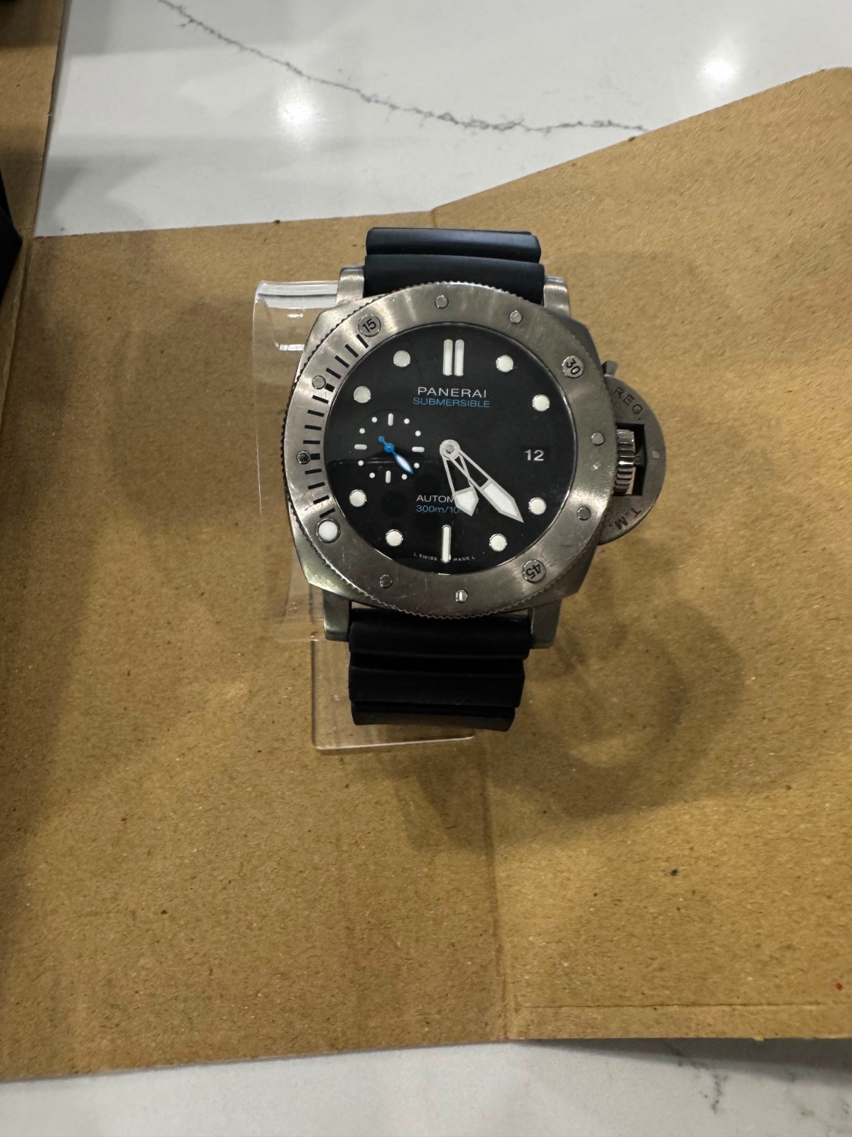 Panerai Luminor Submersible 1950 3 Days Auto 47mm Black Dial PAM01305 Full Set